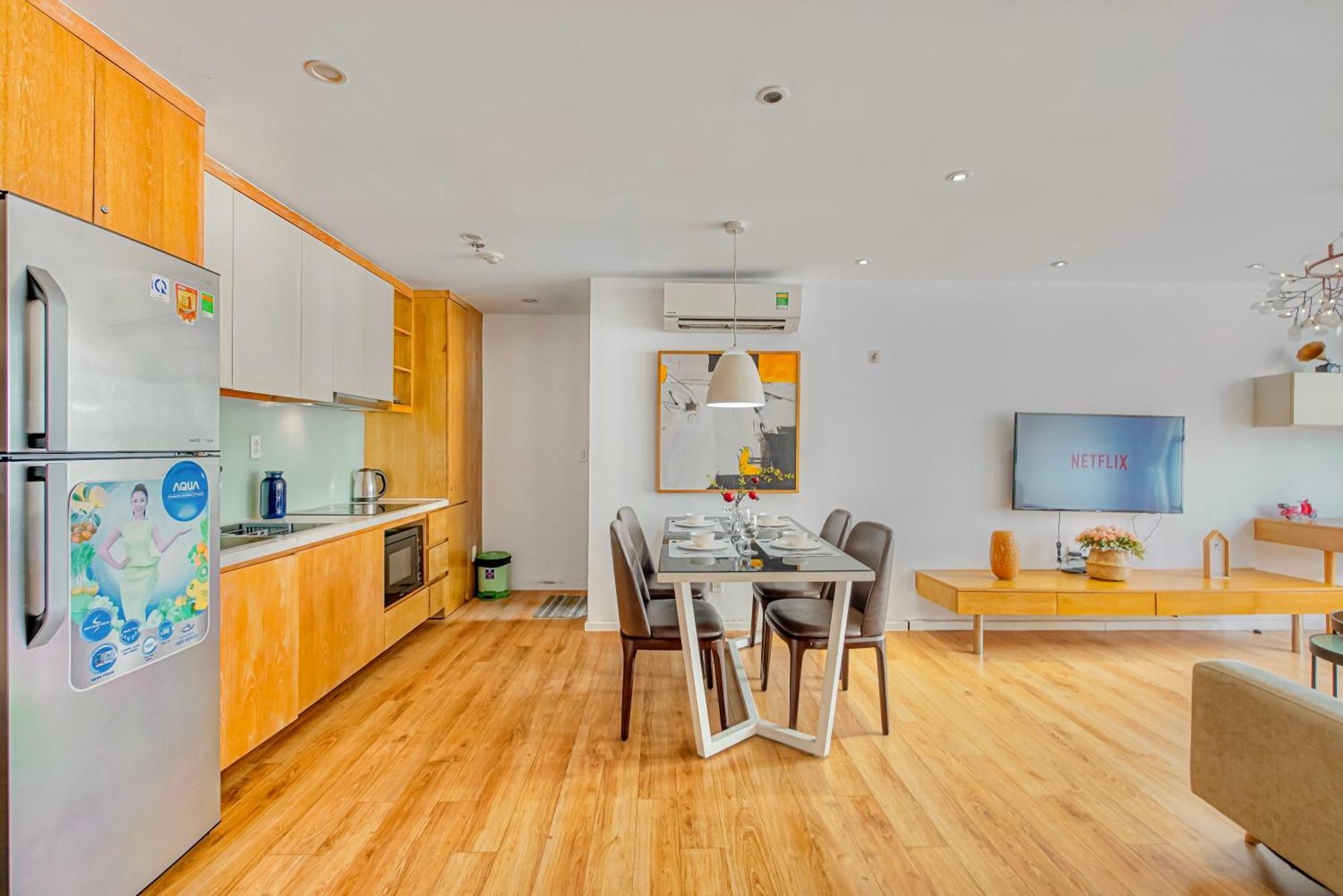 Innside Apartment - Rivergate Residence, Free Gym And Pool Хошимин Екстериор снимка