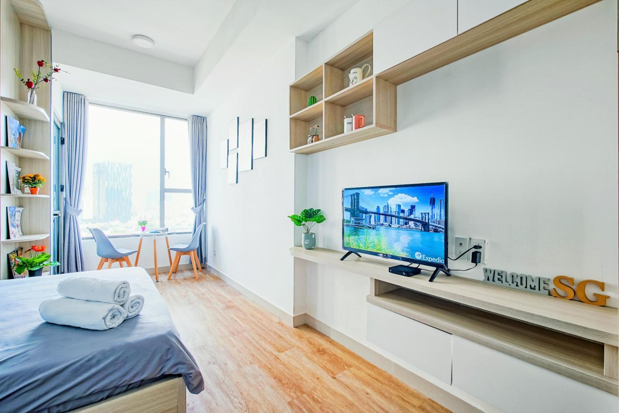 Innside Apartment - Rivergate Residence, Free Gym And Pool Хошимин Екстериор снимка
